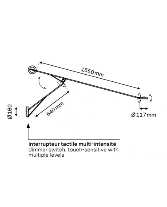 DCW éditions Aaro Wall Lamp